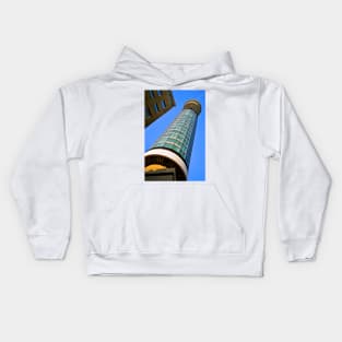 BT Post Office Tower Fitzrovia London England Kids Hoodie